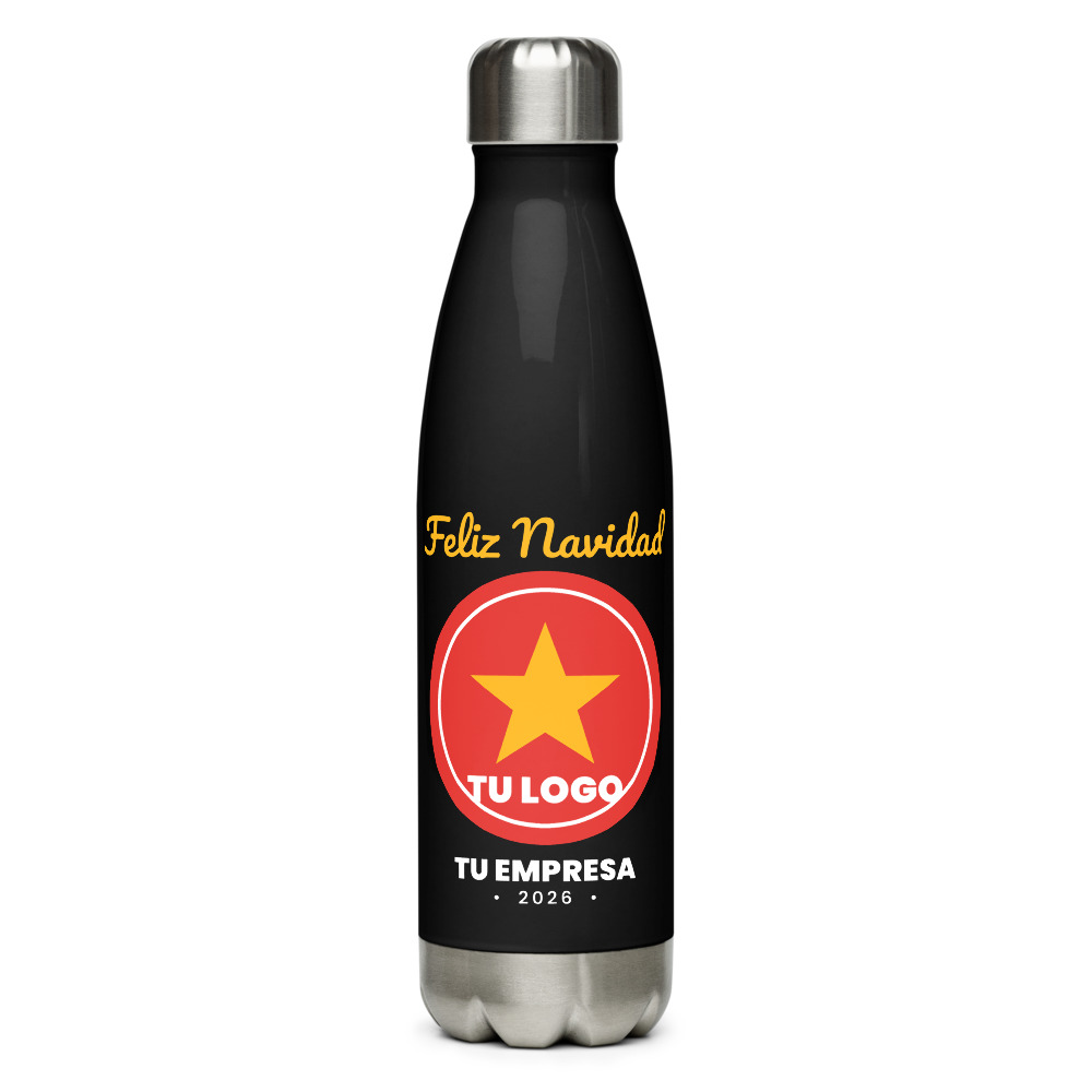 Botella de acero inoxidable personalizada