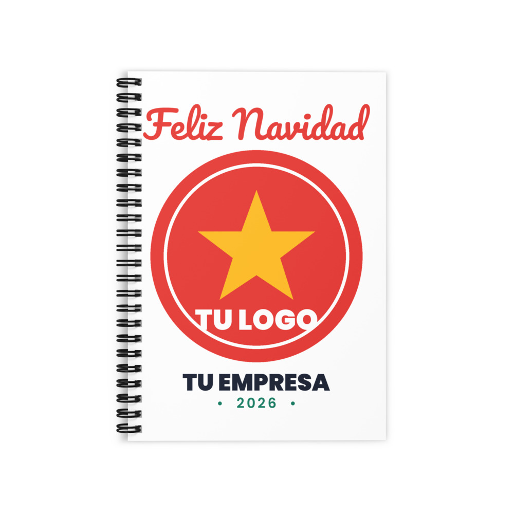 Libreta de espiral personalizada